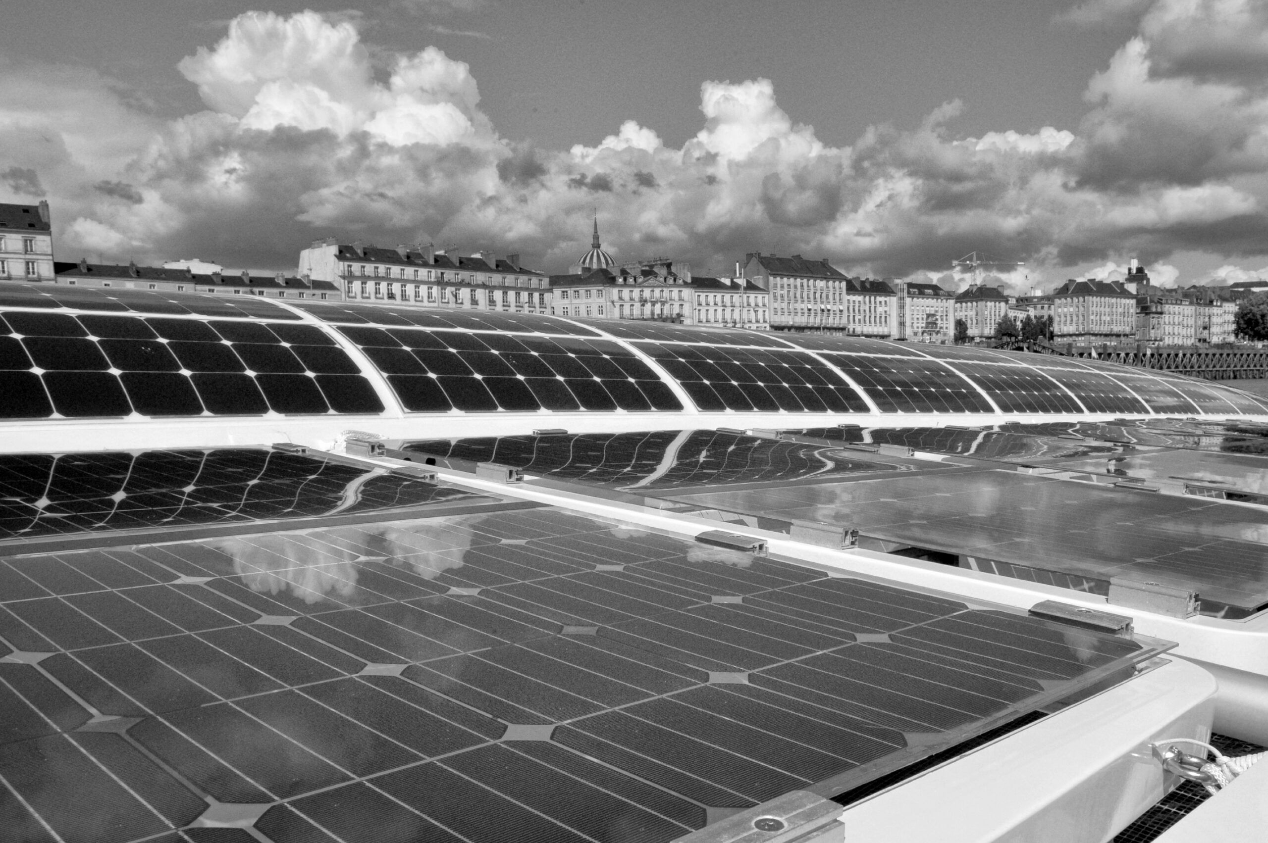 Toiture photovoltaique utilisee