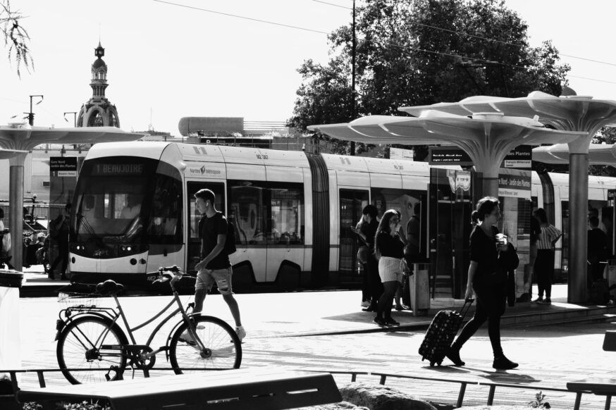 La gare sncf de nantes nord