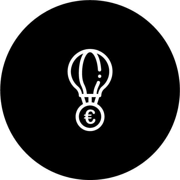 Pictogramme économie responsable - Diag - Pilier Économique - Nantes metropole entreprises