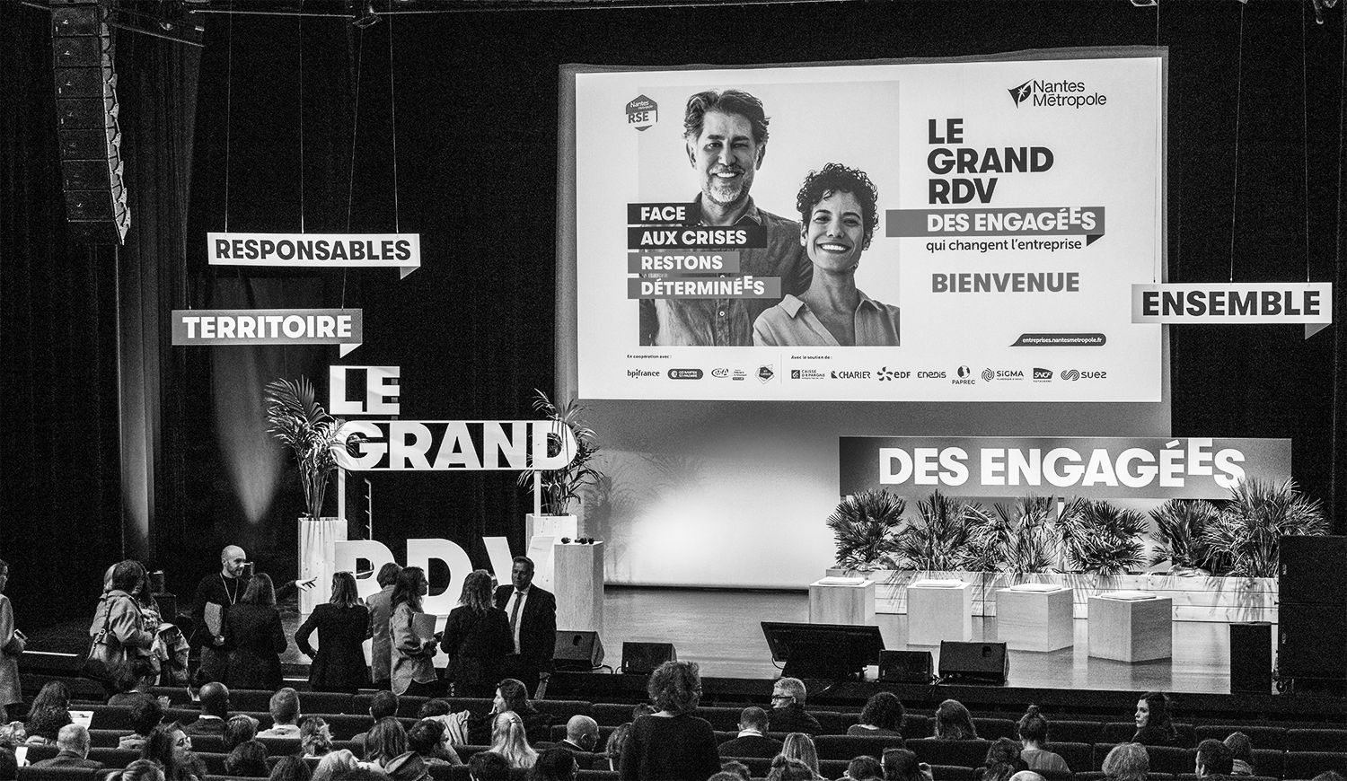 Grand Rendez-vous des Engagés qui changent l'entreprise édition 2024 Nantes Métropole.