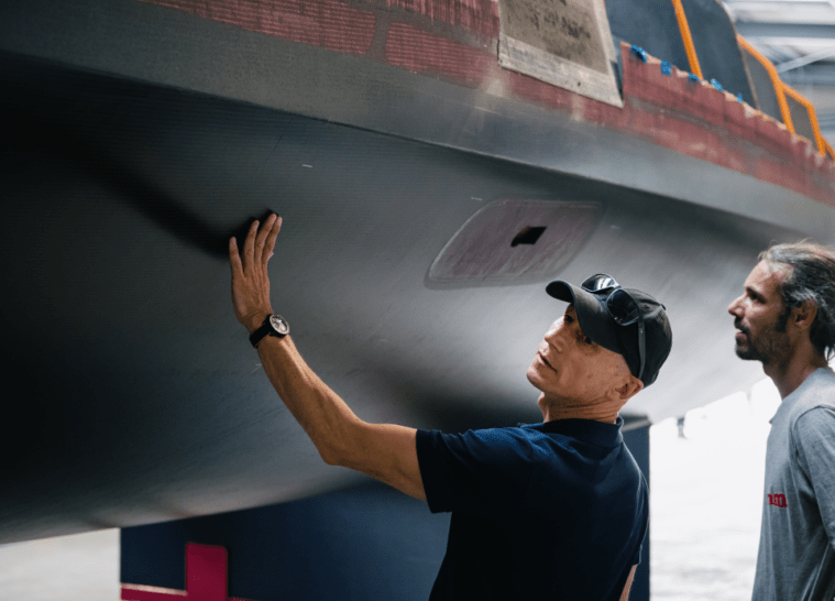 IMOCA Les p'tits doudous Armel Tripon