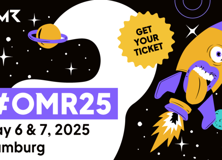 Affiche du festival OMR 2025.